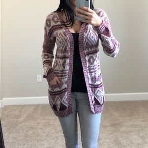 Cozy cardigan!